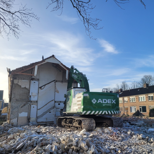 Geelvinck demontage woningen