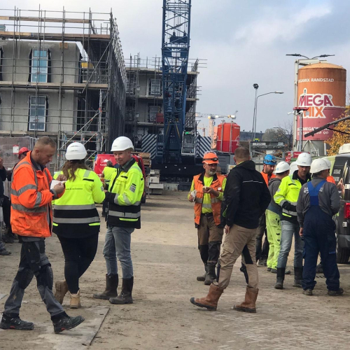 Hoogste punt blok 3 - De Bres