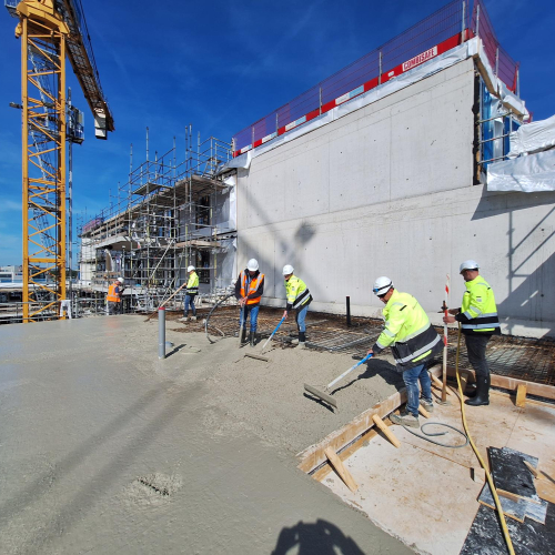 Spoorzone laatst beton