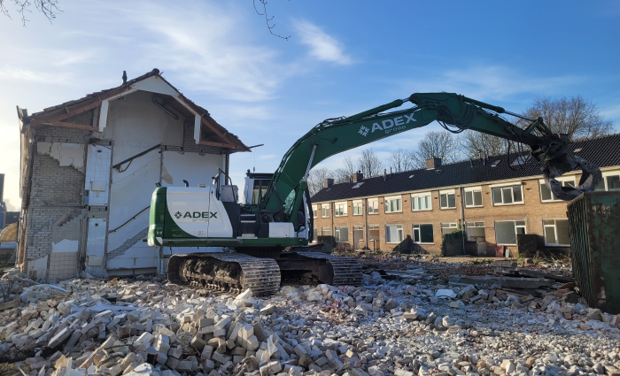 Geelvinck demontage woningen