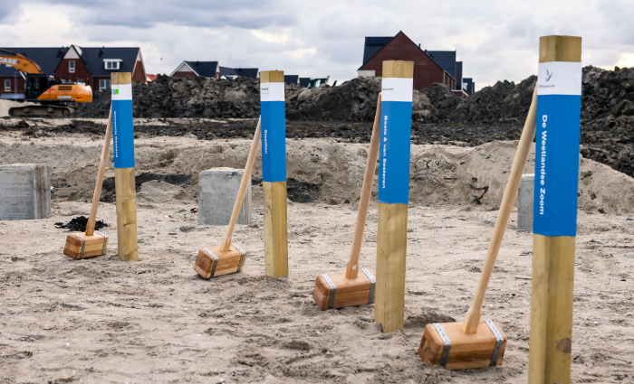 De Kreken Poeldijk eerste paal