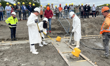 feestelijke start bouw de Geelvinck