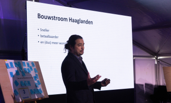 Waelpolder symposium en palen slaan
