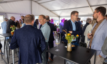 Waelpolder symposium en palen slaan
