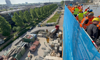 Spoorzone laatst beton