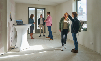 Bezoek modelwoning Bouwstroom Waelpolder