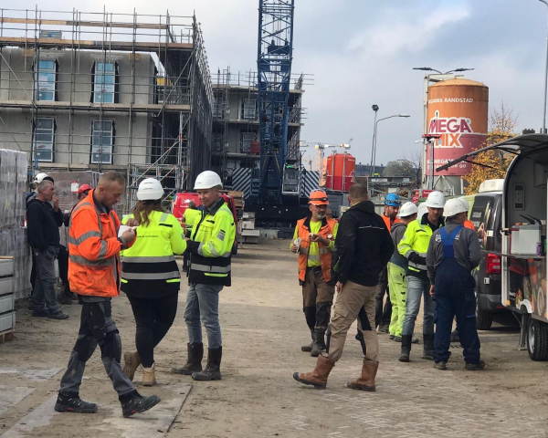 Hoogste punt blok 3 - De Bres